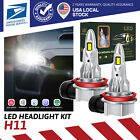H11 H8 Led Headlight Bulb Conversion Kit Car Beam Lamp 6000K Super White 30000Lm