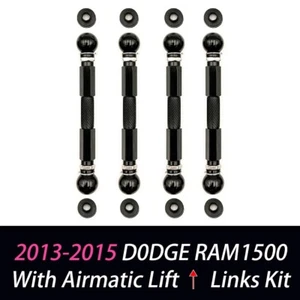 For 13-15 Dodge Ram 1500 Adjustable Air Suspension Lift Links Rises Kit leveling - Picture 1 of 7