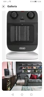 TERMOVENTILATORE CERAMICO HFX60E20 DE'LONGHI 2000W POTENZA NUOVO GARANZIA 2 ANNI - Immagine 1 di 4