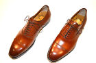 NEW SANTONI Dress Brown Leather Shoes  SIZE Eu 40 Uk 6 Us 7 (6R)