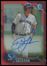 2016 Bowman Chrome Prospects Drew Jackson Auto #3/5 Red Refractor #CPA-DJ