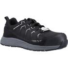 Skechers Malad S1P black composite toe/midsole work safety trainers shoes