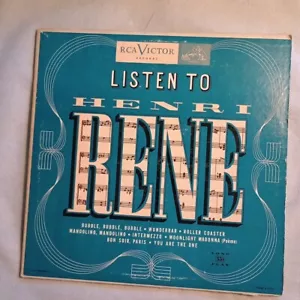 Henri Rene und sein Orchester – Hören Sie Henri Rene LP RCA Victor 10" LPM 3076 - Bild 1 von 8