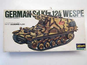 Hasegawa 1:72 Scale WWll German Sd.kfz.124 Wespe Model Kit # MB-104:300 - Picture 1 of 8