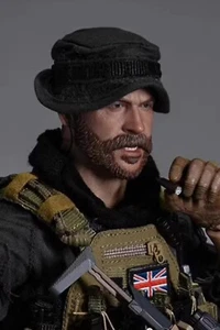 1/6 Scale Soldier Black Bucket Hat for 12" Phicen Hot toys Worldbox Figure Body - Picture 1 of 5
