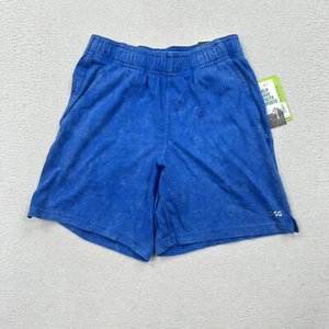 DSG Boys Cotton Jersey Shorts Size Small Youth Blue Comet Wash Everyday Casual - Picture 1 of 6