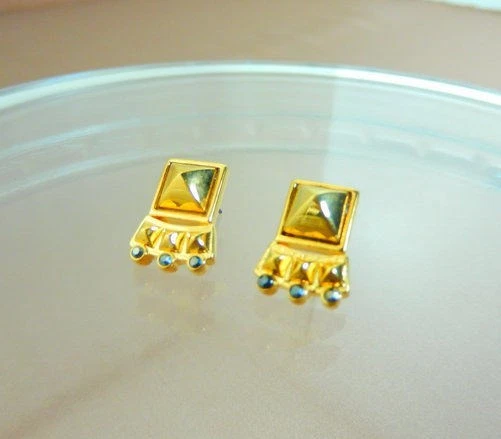 Pendientes Rebecca Minkoff nuevos sin etiquetas, oro/plata Foto 1 de 1