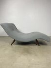 Vintage Adrian Pearsall For Craft Associates Wave Chaise Lounge