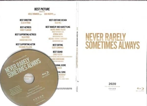 NEVER RARELY SOMETIMES ALWAYS BLU RAY OSCAR FOR YOUR CONSIDERATION SCREENER - Picture 1 of 1