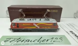 BEMO H0m DC 1259 118 RhB Ge4/4 III Nr. 640 Elektrische Neubaulokomotive / Werbe - Bild 1 von 6