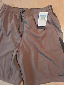 Nike Contend voleibol 9 pulgadas marrón baño corto Nessa482-046 para hombre talla M, - Imagen 1 de 4
