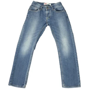 Levi's 511 Denim Elástico Pierna Recta Cincha Oculta Medio Lavado Azul Juvenil 10Reg - Imagen 1 de 20