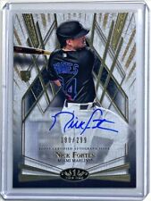 2022 Topps Tier One Nick Fortes Auto Autograph Card /299! Marlins On Card!