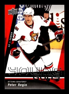 5-01-04 PWE . 2009-10 upper deck rc rookie young guns #224 peter regin - Picture 1 of 2