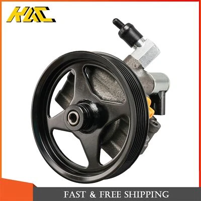 Power Steering Pump w/Pulley For Mercury Grand Marquis,Ford Crown Victoria 92-02 Foto 1 de 4