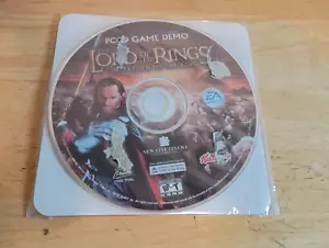 Lord of The Rings: The Return of The King PC CD-ROM Kellogg's PROMO DEMO DISC - Picture 1 of 2