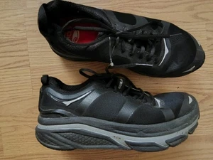 Hoka One One Valor Running Athletic Shoes Black Womens Size 10 - Picture 1 of 5