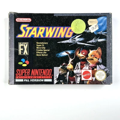 Starwing | Star Fox  | Super Nintendo | Aus PAL | Boxed | Complete | Free Post - Image 1 of 4