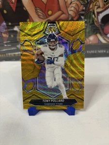 Tony Pollard Gold Wave Numbered 02/17 Mosaic - Bild 1 von 3