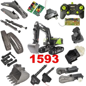 1/14 Excavator Gearbox Tooth Box Metal Push Rod Gripper Motor Toy Model Parts - Picture 1 of 61