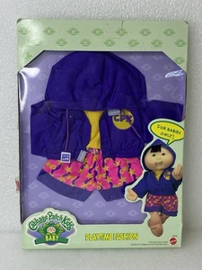Mattel 1996 Cabbage Patch Kinder Baby lila Hoodie Shorts Playtime Fashion #69208 - Bild 1 von 9