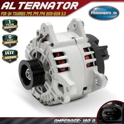 Alternator for VW Touareg 7P5 7P5 7P6 2010-2018 3.0 059903023H 059903023HX New - Image 1 of 4
