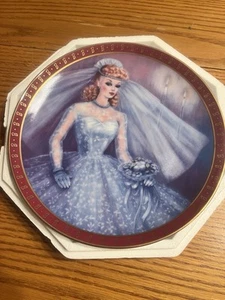 Barbie Bride To Be By Susie Morton From The Danbury Mint High Barbie...w COA - Picture 1 of 5