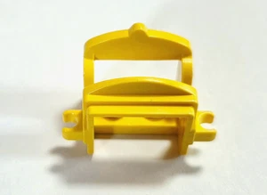 1 Stück Lego 4491b Sattel Pferdesattel mit Clips beidseitig Castle – Yellow Gelb - Bild 1 von 5