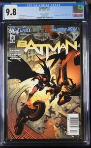 Batman #2 CGC 9.8 NEWSSTAND 1st Appearance Of Talon DC Comics 2011 - Picture 1 of 2