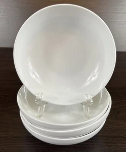 "4 cuencos mini cupé con etiquetas Aspen blancos de 5 3/8"" caja y barril con etiquetas" - Imagen 1 de 7