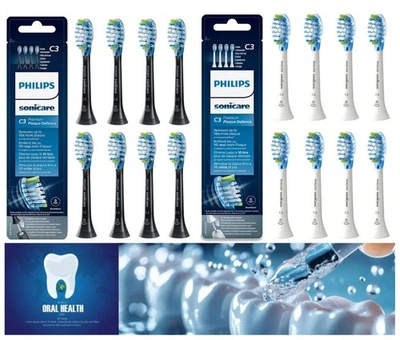 16/8/4er Pack Philips Sonicare C3 Premium Plaque Bürstenköpfe für HX9048 W2 C1~