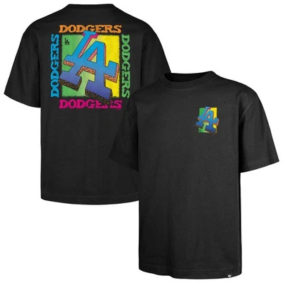 Men's '47 Black Los Angeles Dodgers Sundale Foundation T-Shirt - Image 1 of 3