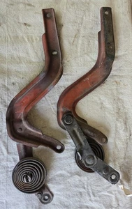 Old Vintage 1963-76 Mopar A-Body Hood Hinge Part# EMD 03L/EM 5 43 Hood Hinge Set - Picture 1 of 10