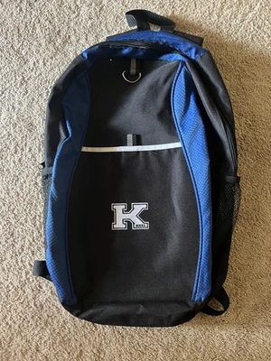 UNIVERSITY OF KENTUCKY K Week Backpack ~ Blue Black ~ Go Cats UK - Image 1 of 2