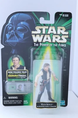 Star Wars: Potf2 Commtech variante japonesa - Han Solo (Tomy/1999) Foto 1 de 4