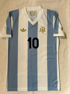 Argentina 2025 Jersey Retro Messi Adidas AFA Soccer Shirt Authentic Aeroready - Image 1 of 4