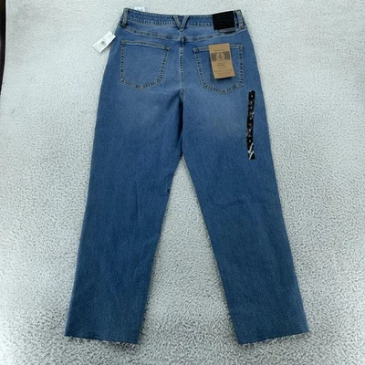 Volcom Jeans Mens 30x27 Stoned Straight Water Aware Denim High Rise Raw Hem - Image 1 of 4