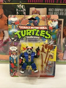TMNT Vintage Figure / MOC - Panda Khan - Playmates - 1990 - Sealed - Picture 1 of 11