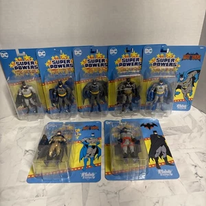 DC McFarlane Super Powers BATMAN Lot Of 7 Different Figures! Sealed New! - Picture 1 of 22