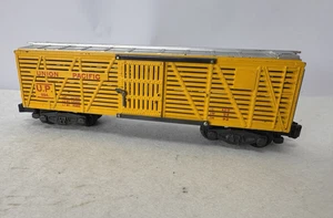 Vintage AC Gilbert 994 American Flyer Yellow Union Pacific Stock Car / Rare Car - Picture 1 of 8