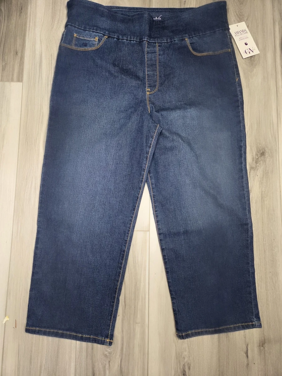 Gloria Vanderbilt Women's Amanda Capri Jeans - High Rise, 21" Inseam, Stretch Denim - View #10