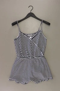 ✨ Bershka Playsuit Jumpsuit für Damen Gr. 42, L gestreift blau ✨ - Bild 1 von 4