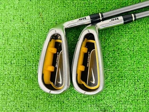 Nike SQ Sumo Iron set 8.9+PW RH Sasquatch i Diamana W Flex Graphite Shaft G13008 - Picture 1 of 8