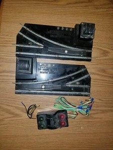 American Flyer 720 switch made in USA black two rail. Made back in the 40's or 5 - Picture 1 of 2