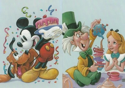Scott UX436-UX439, Set of 4 Disney Celebration Postal Cards - Image 1 of 2