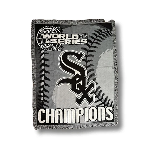 chicago white soxs 2005 world series champion  throw 57.5” x  46” Cover