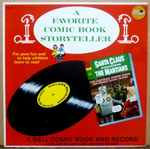 SANTA CLAUS CONQUERS THE MARTIANS Favorite Comic Book Storyteller 1966 LP SUPERB - Picture 1 of 4