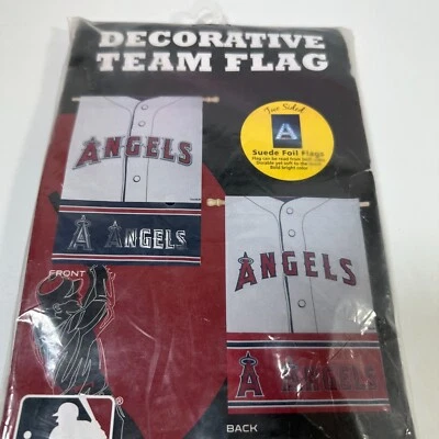 Anaheim Angels 3’ X 5’ Banner Double Sided Flag MLB Baseball Team Indoor Outdoor - Image 1 of 4