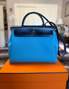Authentic HERMES Herbag Zip 31 Handbag/Shoulder Bag. Brand New! - Picture 1 of 19