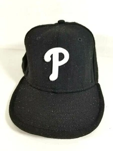 MLB New Era Pittsburgh Pirates 59Fifty Baseball Cap 7.5 Black - Picture 1 of 6